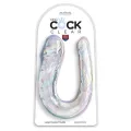 Double Trouble Doppeldildo 44 cm Klar von King Cock