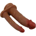 Goran Doppeldildo Realistischer natürlicher Mulato von Pretty Love