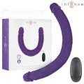 Gunter Dildo Doppelvibrator 40 cm Lila mit Fernbedienung von Intense Fun