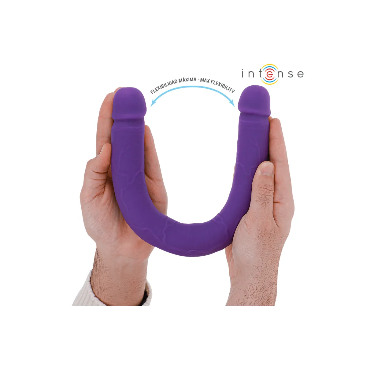 Gunter Dildo Doppelvibrator 40 cm Lila mit Fernbedienung von Intense Fun | Fesselliebe.de
