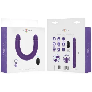 Gunter Dildo Doppelvibrator 40 cm Lila mit Fernbedienung von Intense Fun