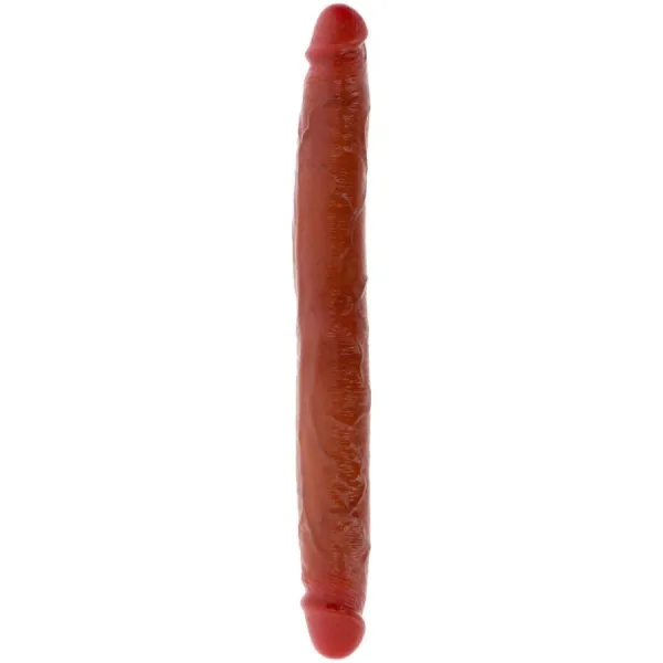 Doppelendes Silikon-Dildo Karamell 35 cm von Get Real | Fesselliebe.de