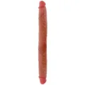 Doppelendes Silikon-Dildo Karamell 46 cm von Get Real
