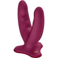 Ryde Double Dildo Wine Red von Fun Factory