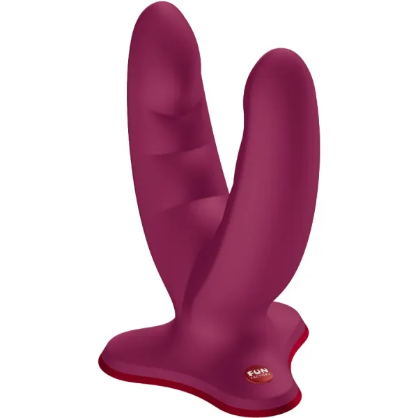 Ryde Double Dildo Wine Red von Fun Factory | Fesselliebe.de