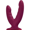 Ryde Double Dildo Wine Red von Fun Factory