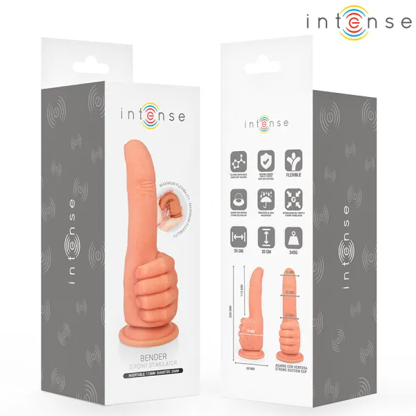 Bender G-Spot Stimulator Flexible Hand 11,3 cm von Intense Fun | Fesselliebe.de