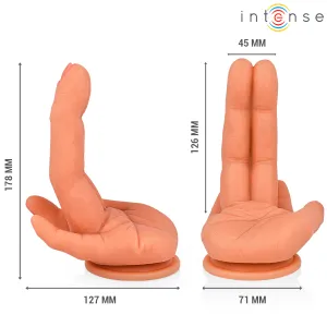 Leela G-Spot Stimulator Flexible Hand 12,6 cm von Intense Fun