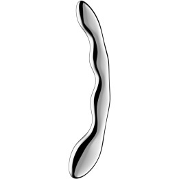 Cosmic Crest 2 Doppeldildo aus Edelstahl von Satisfyer Dildo | Fesselliebe.de