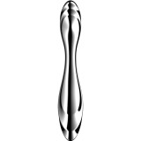 Pure Gravity 2 Doppelendeller Dildo aus Edelstahl von Satisfyer Dildo | Fesselliebe.de