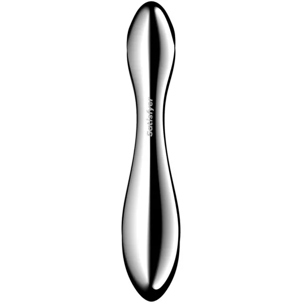 Pure Gravity 2 Doppelendeller Dildo aus Edelstahl von Satisfyer Dildo | Fesselliebe.de
