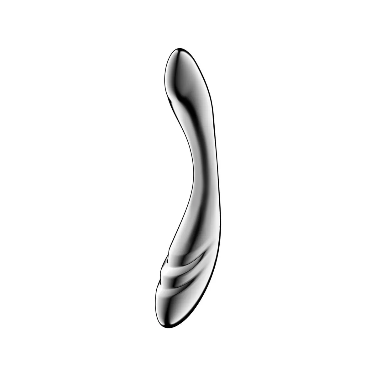 Pure Gravity 3 Edelstahl Doppelendeller Dildo von Satisfyer Dildo | Fesselliebe.de