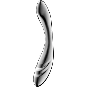 Pure Gravity 3 Edelstahl Doppelendeller Dildo von Satisfyer Dildo | Fesselliebe.de