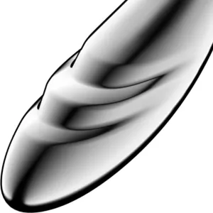 Pure Gravity 3 Edelstahl Doppelendeller Dildo von Satisfyer Dildo