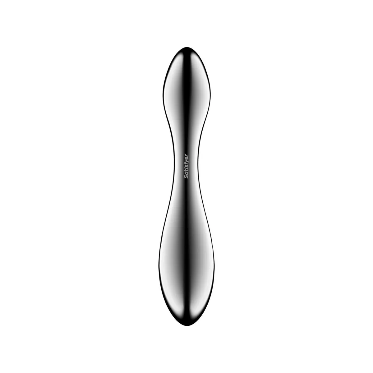Pure Gravity 3 Edelstahl Doppelendeller Dildo von Satisfyer Dildo | Fesselliebe.de