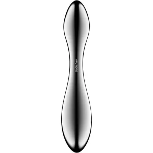 Pure Gravity 3 Edelstahl Doppelendeller Dildo von Satisfyer Dildo