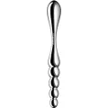 Star Force 1 Doppeldildo aus Edelstahl von Satisfyer Dildo