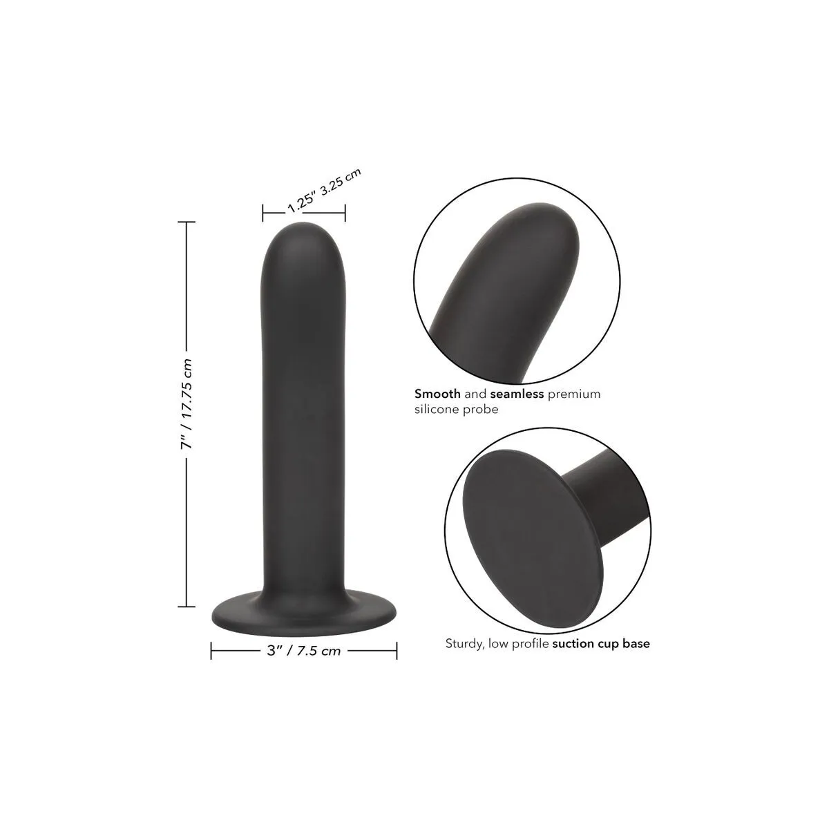 Boundless Dildo 17,8 cm von Calexotics | Fesselliebe.de