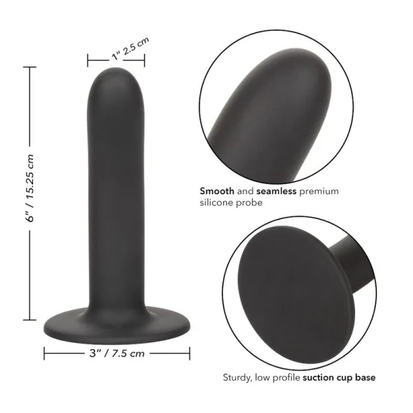 Boundless Dildo 15,25 cm Gurt Kompatibel Glatt von Calexotics | Fesselliebe.de