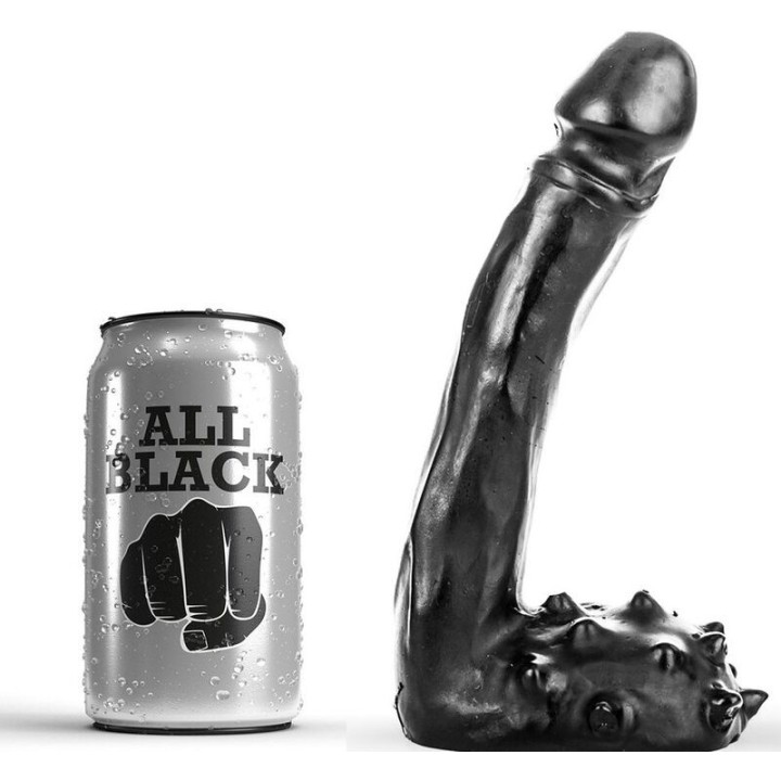 Realistischer Dildo 19 cm von All Black | Fesselliebe.de
