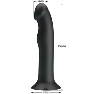 Murray Black Klitoralsvibrator und Sauger von Pretty Love Flirtation