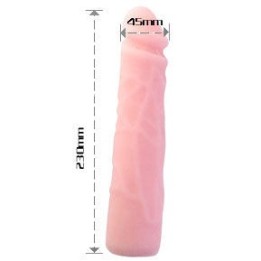 Realistischer Skin Touch Silikondildo 23 cm von Baile Dildos | Fesselliebe.de