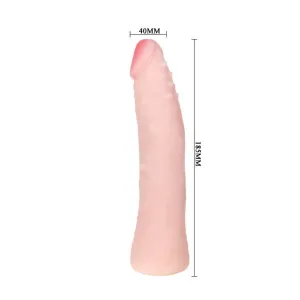 Realistischer Skin Touch Silikondildo 19 cm Zufllige Boxfarbe von Baile Dildos