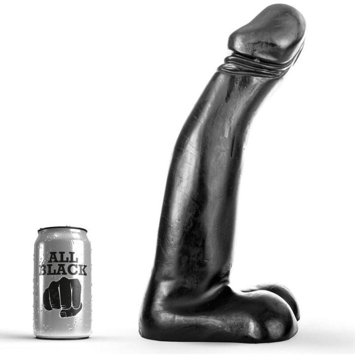 Realistischer Schwarzer Fistingdildo 29 cm von All Black | Fesselliebe.de