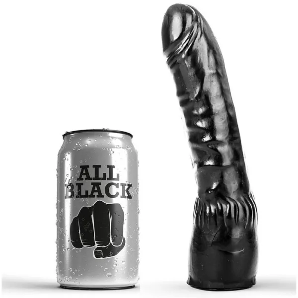 Dildo Schwarz Realistisch 20 cm von All Black | Fesselliebe.de