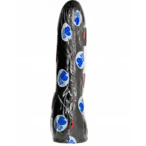 Dildo Schwarz Realistisch 20 cm von All Black