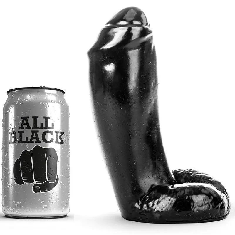 Realistischer Dildo 18 cm von All Black | Fesselliebe.de