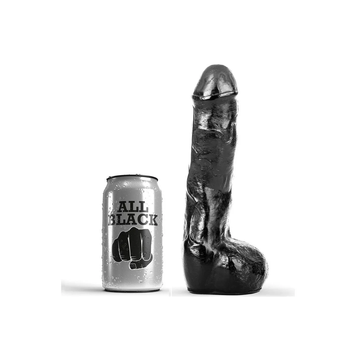 Pene Realistischer Anal 20 cm von All Black | Fesselliebe.de