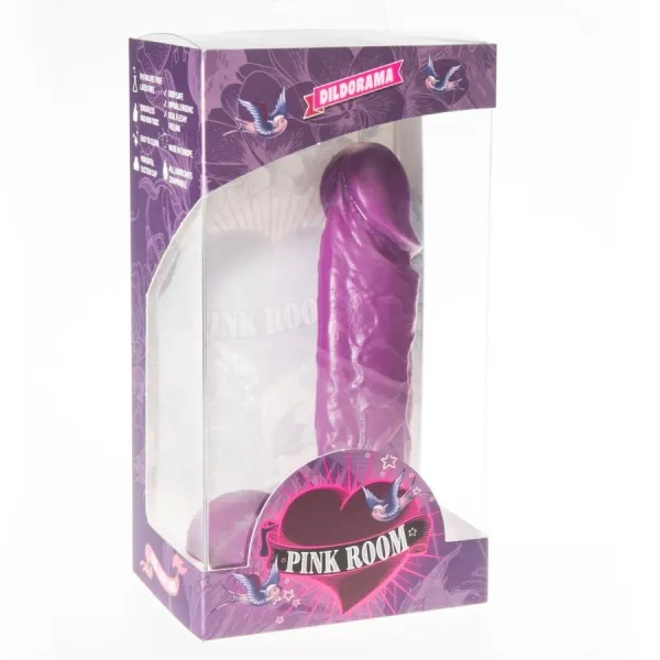Amadeo Realistischer Dildo Lila 15,5 cm von Pink Room | Fesselliebe.de
