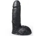 Dildo Schwarz Farbe Marcel 17 cm von Hung System