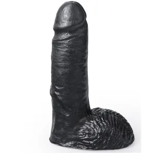 Realistischer Dildo Schwarz Farbe Cesar 19 cm von Hung System | Fesselliebe.de