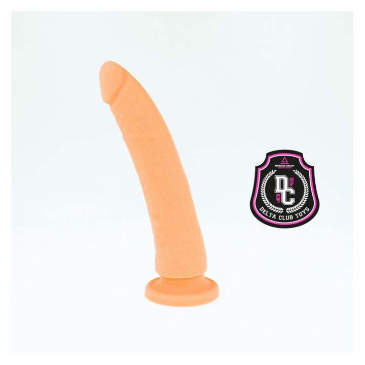 Toys Dildo natürliches Medizinisches Silikon 17 cm -O- 3 cm von Deltaclub | Fesselliebe.de