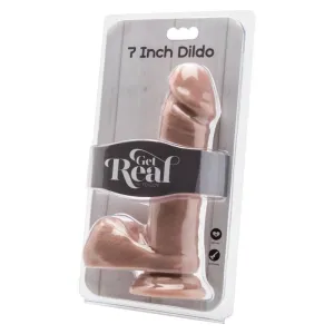 Dildo 18 cm mit Holenhaut von Get Real