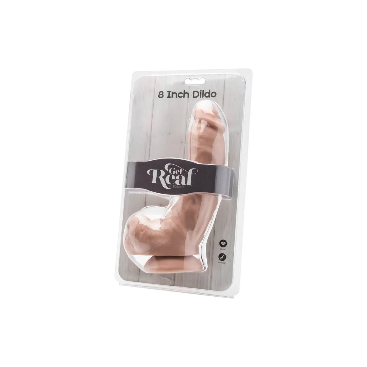 Dildo 20,5 cm mit Holenhaut von Get Real | Fesselliebe.de