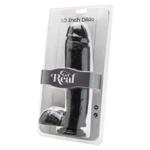 Dildo 25,5 cm mit Kugeln Schwarz von Get Real