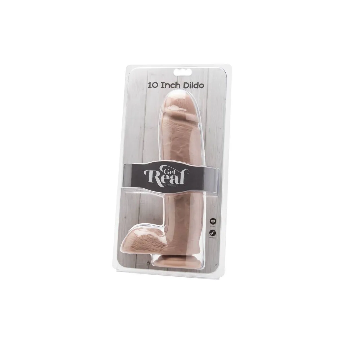 Dildo 25,5 cm mit Holenhaut von Get Real | Fesselliebe.de
