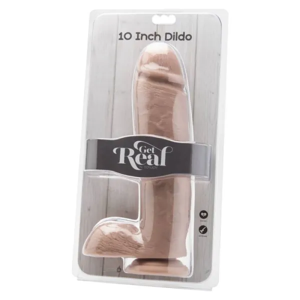 Dildo 25,5 cm mit Holenhaut von Get Real | Fesselliebe.de