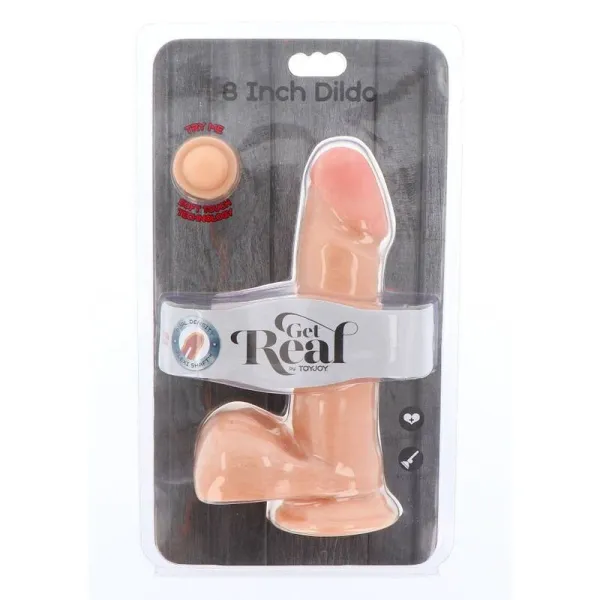 Dual Density Dildo 18 cm Eierhaut von Get Real | Fesselliebe.de