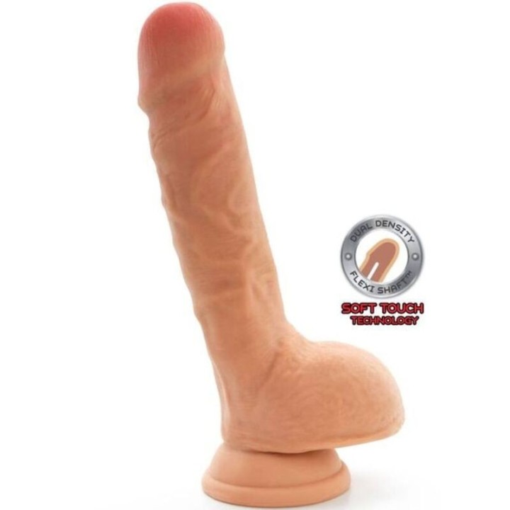 Dual Density Dildo 25,5 cm Holen Haut von Get Real | Fesselliebe.de