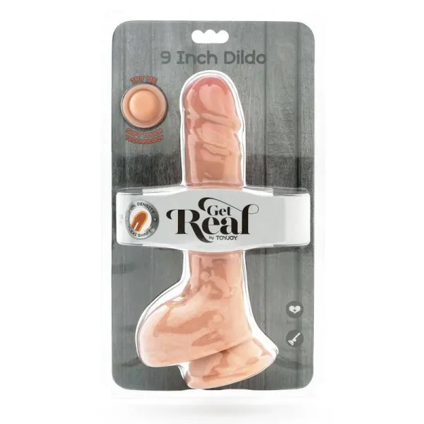Dual Density Dildo 25,5 cm Holen Haut von Get Real | Fesselliebe.de