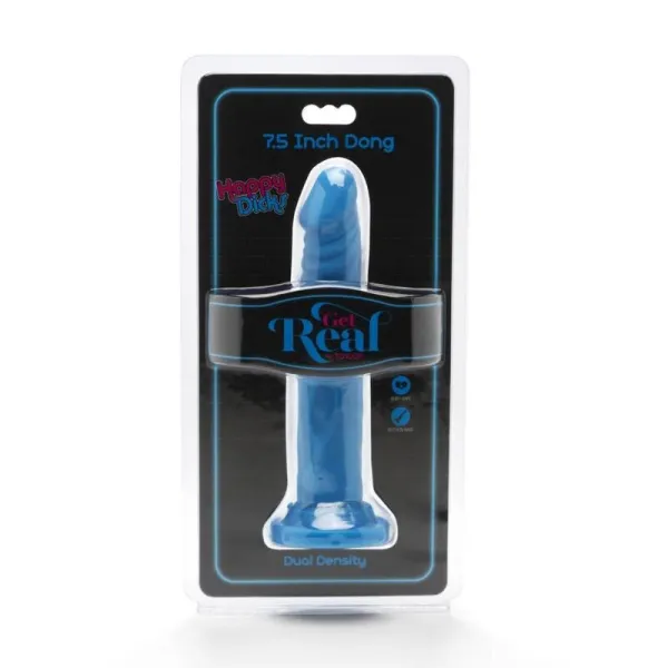 Happy Dicks Dong 19 cm Blau von Get Real | Fesselliebe.de