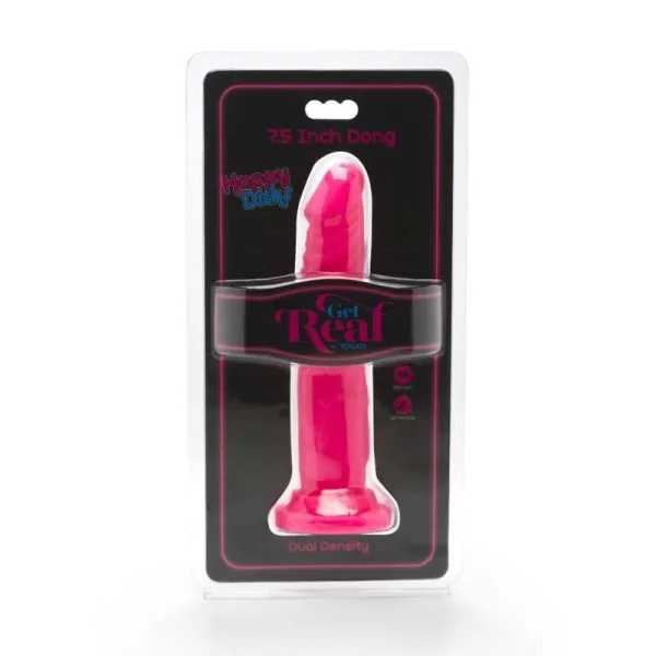 Happy Dicks Dong 19 cm Rosa von Get Real | Fesselliebe.de