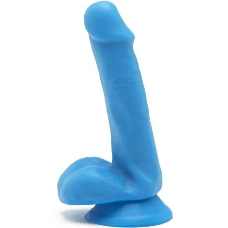 Happy Dicks Dildo 12 cm Bälle Blau von Get Real | Fesselliebe.de