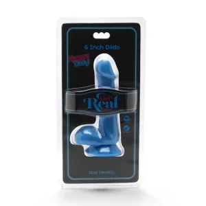 Happy Dicks Dildo 12 cm Bälle Blau von Get Real