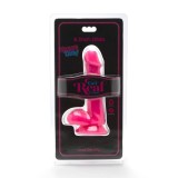 Happy Dicks Dildo 12 cm Bälle Rosa von Get Real | Fesselliebe.de