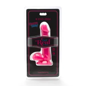 Happy Dicks Dildo 12 cm Bälle Rosa von Get Real